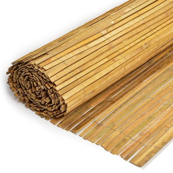 Bamboe mat, gespleten 150cm x 500cm