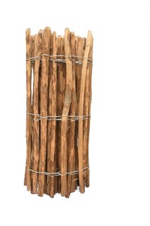 Impregnated wood chestnut fence - 80 cm x 460 cm