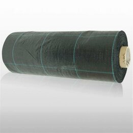 Anti-Unkrautfolie-Unkrautschutzfolie - Bändchengewebe 100 x 0,5 meter