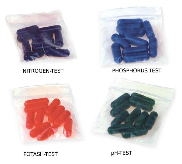 Rapitest Soil test kit (manual) 40X Replacement Capsules gardenpalms